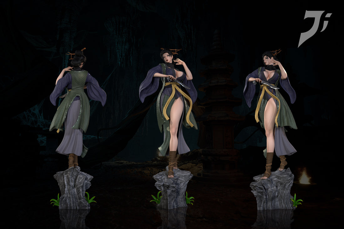 Journey to the West Ji Studio Spider Spirit Resin Statue