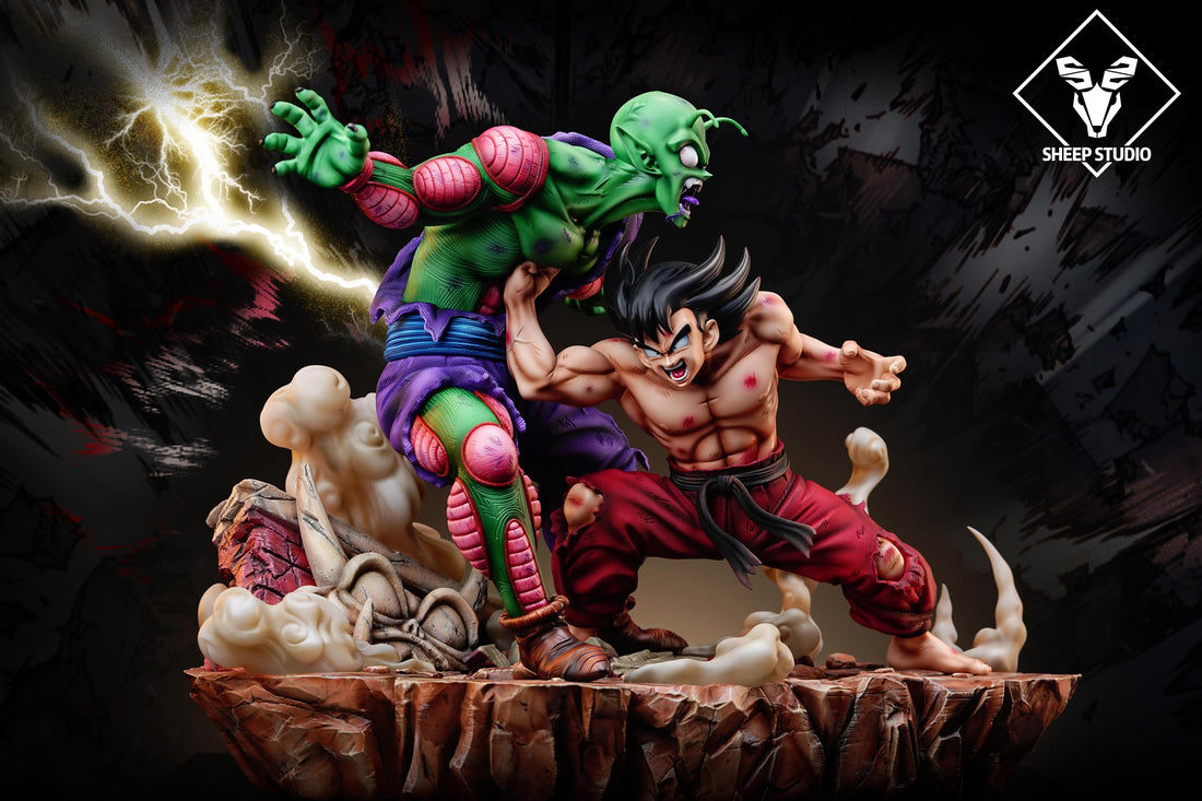 Dragon Ball Sheep Studio Piccolo VS Goku 23rd Tenkaichi Budokai Resin Statue
