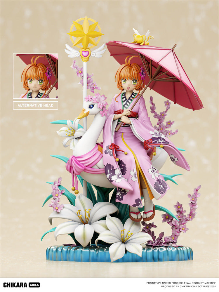 Sakura Card Captors Chikara Studio Sakura Kinomoto Resin Statue