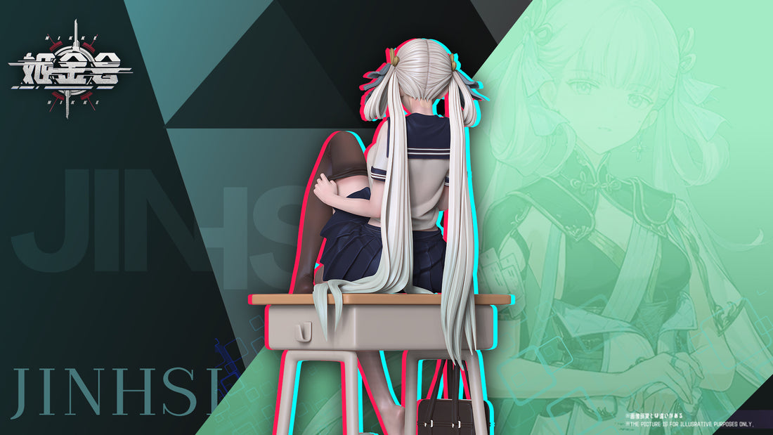 Wuthering Waves JiJinHui Studio Jinhsi Resin Statue