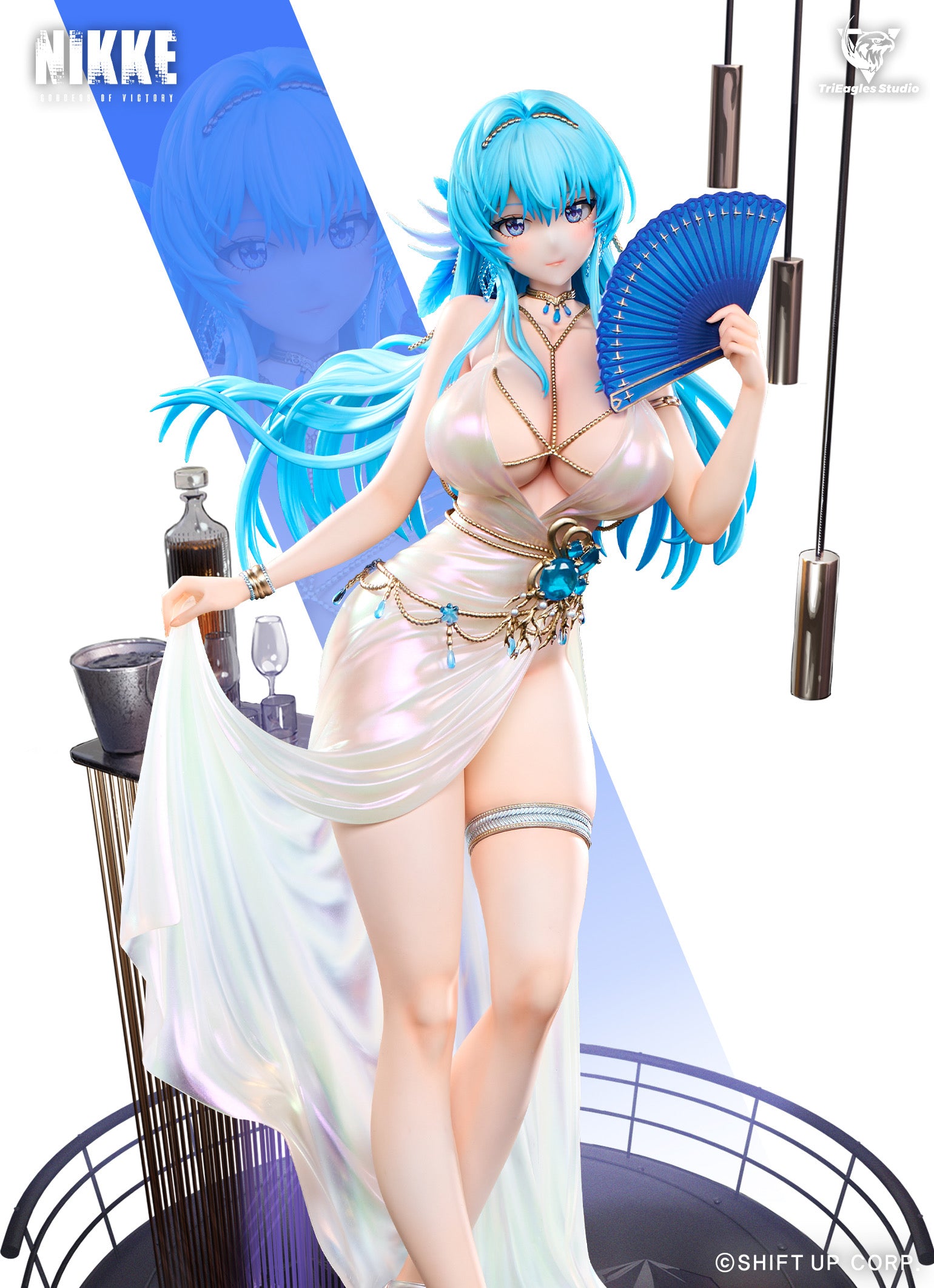 Goddess of Victory TriEagles Studio Nikke 04 Helm Licensed Resin