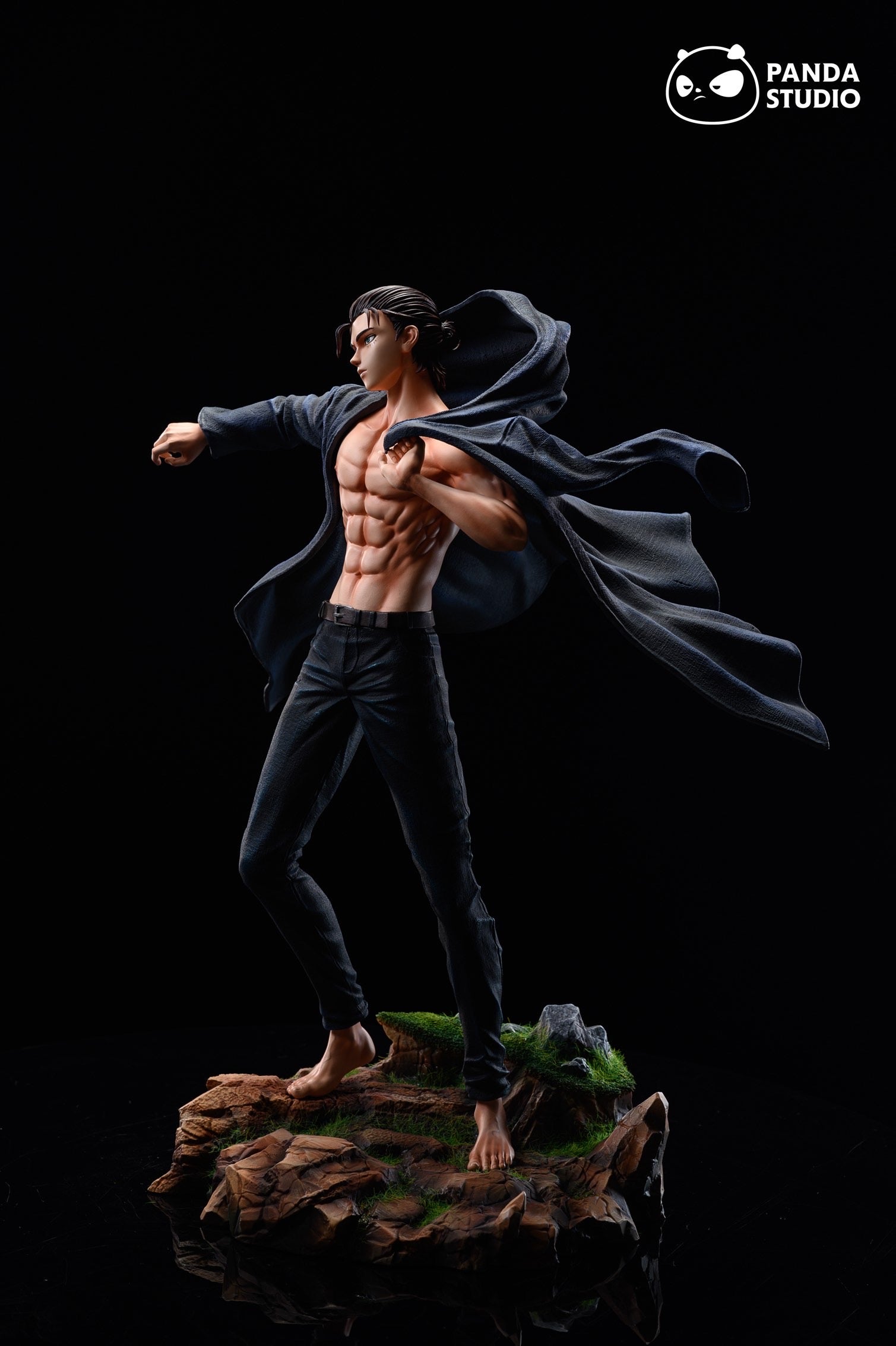Attack On Titan Panda Studio Eren – ClubHouse Statues