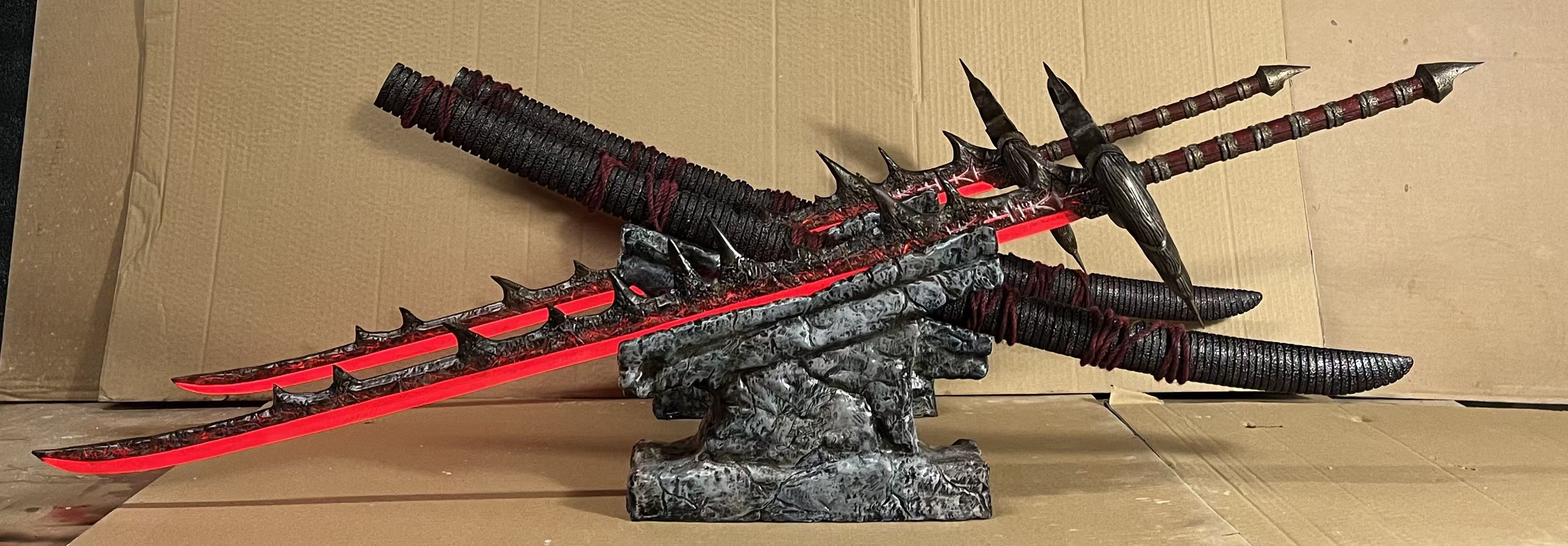 Monster Hunter Lark Studio Hellish Slasher 1/2 Model Resin Statue