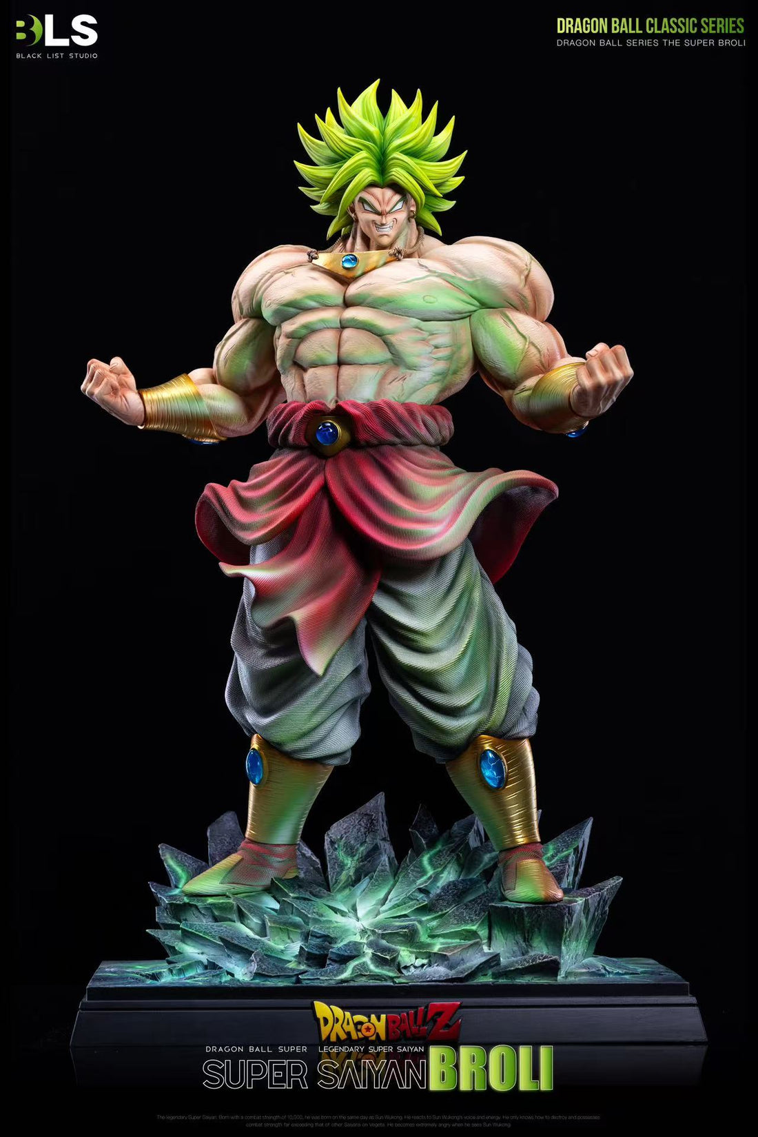 Dragon Ball BLS Studio Broly The Legendary Super Sayian Resin Statue