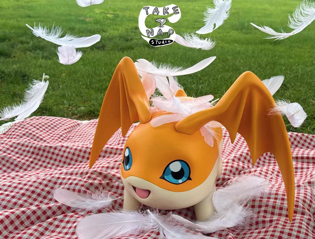 Digimon Take A Nap Studio Life Size Patamon Resin Statue