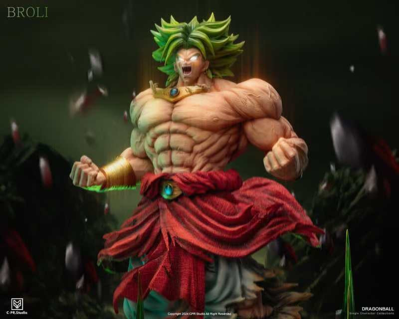 Dragon Ball CPR Studio Broly The Legendary Super Saiyan Resin Statue