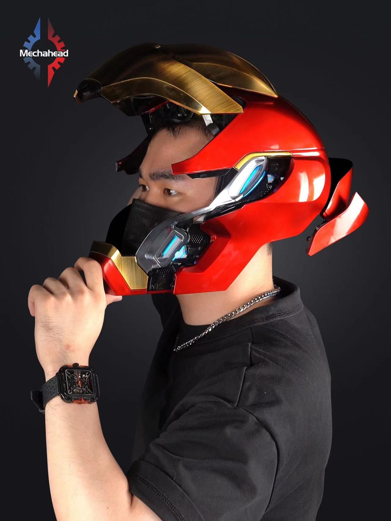 Marvel Mechahead Studio Wearable Iron Man MK50 Helmet – ClubHouse Statues Marvel Mechahead Studio Wearable Iron Man MK50 Helmet – ClubHouse Statues