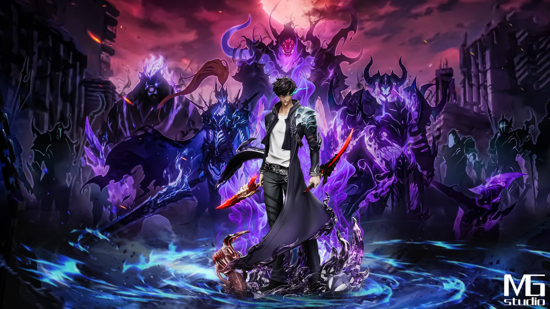 Solo Leveling MG Studio Sung Jin Woo Resin Statue