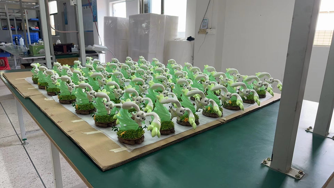 Digimon White Dragon Studio Terriermon Resin Statue