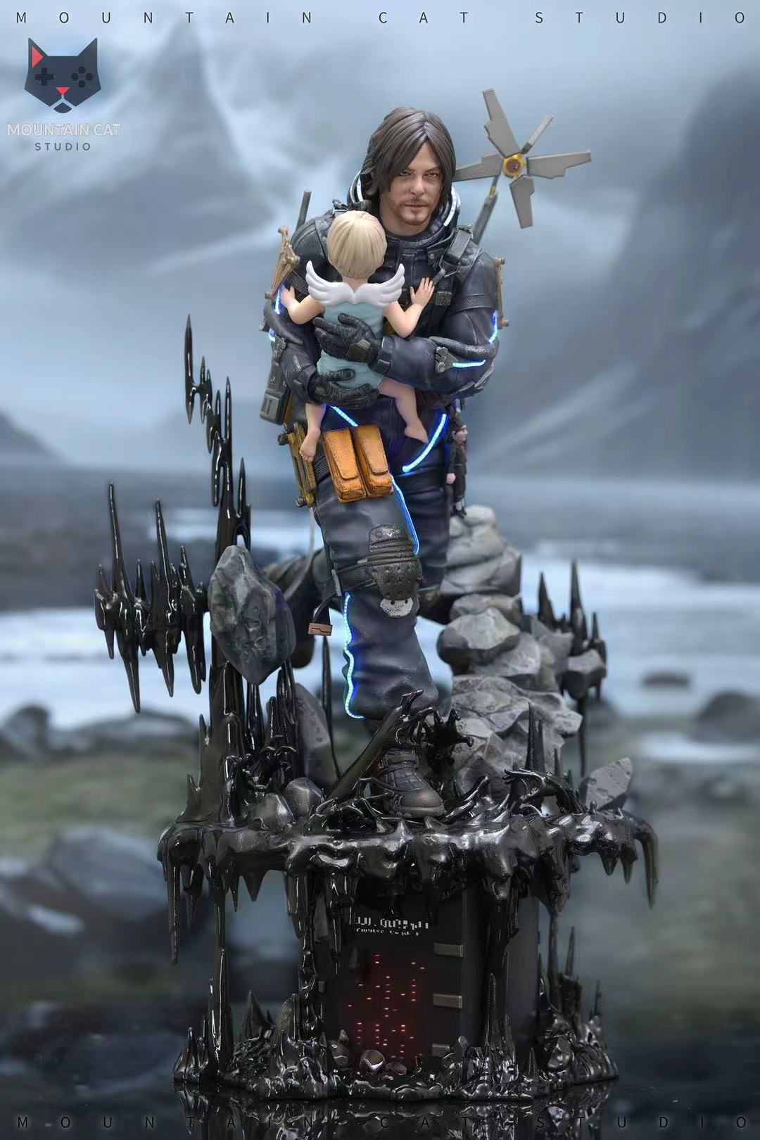 Death Stranding 2 Mountain Cat Studio On the Beach Sam x Lou Resin