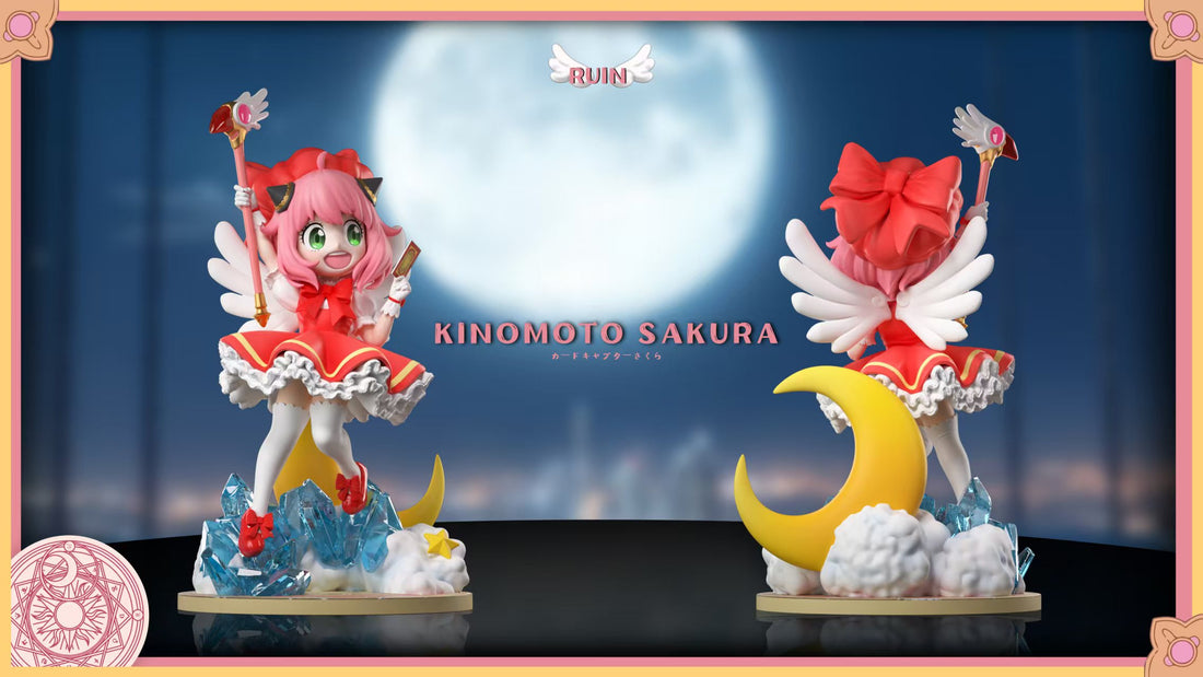 Spy x Family Ruin Studio Anya Cos Sakura Kinomoto Resin Statue