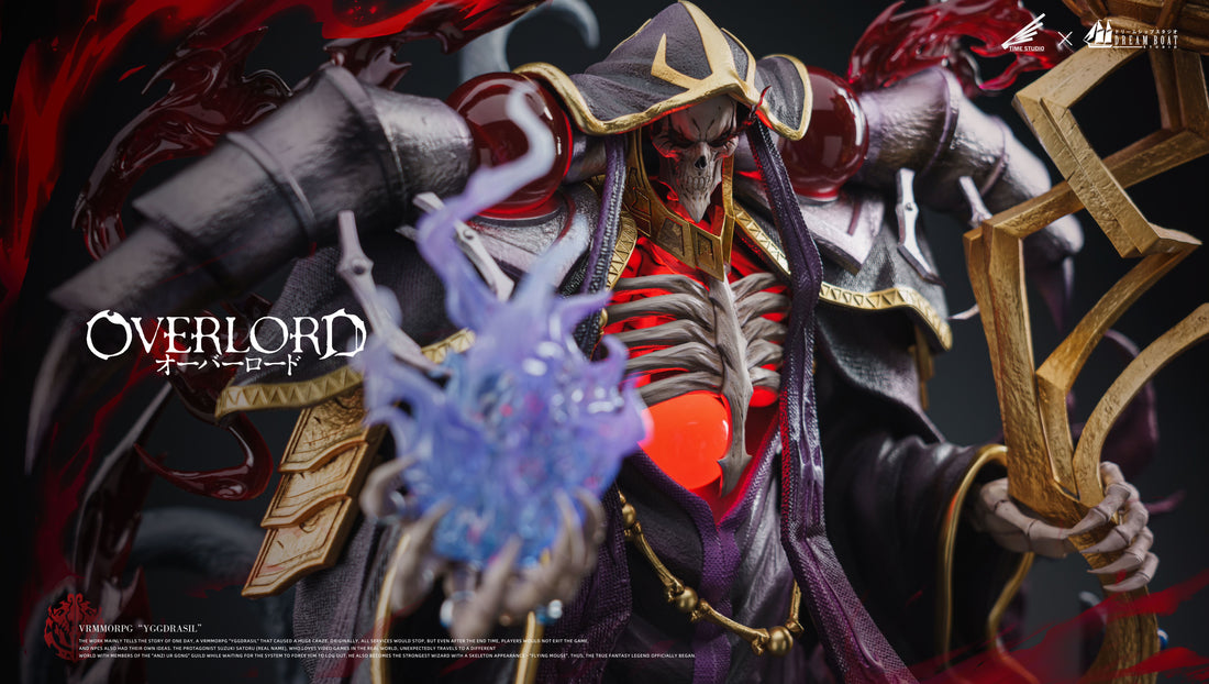 Overlord Dream Boat x Time Studio Ainz Ooal Gown Resin Statue
