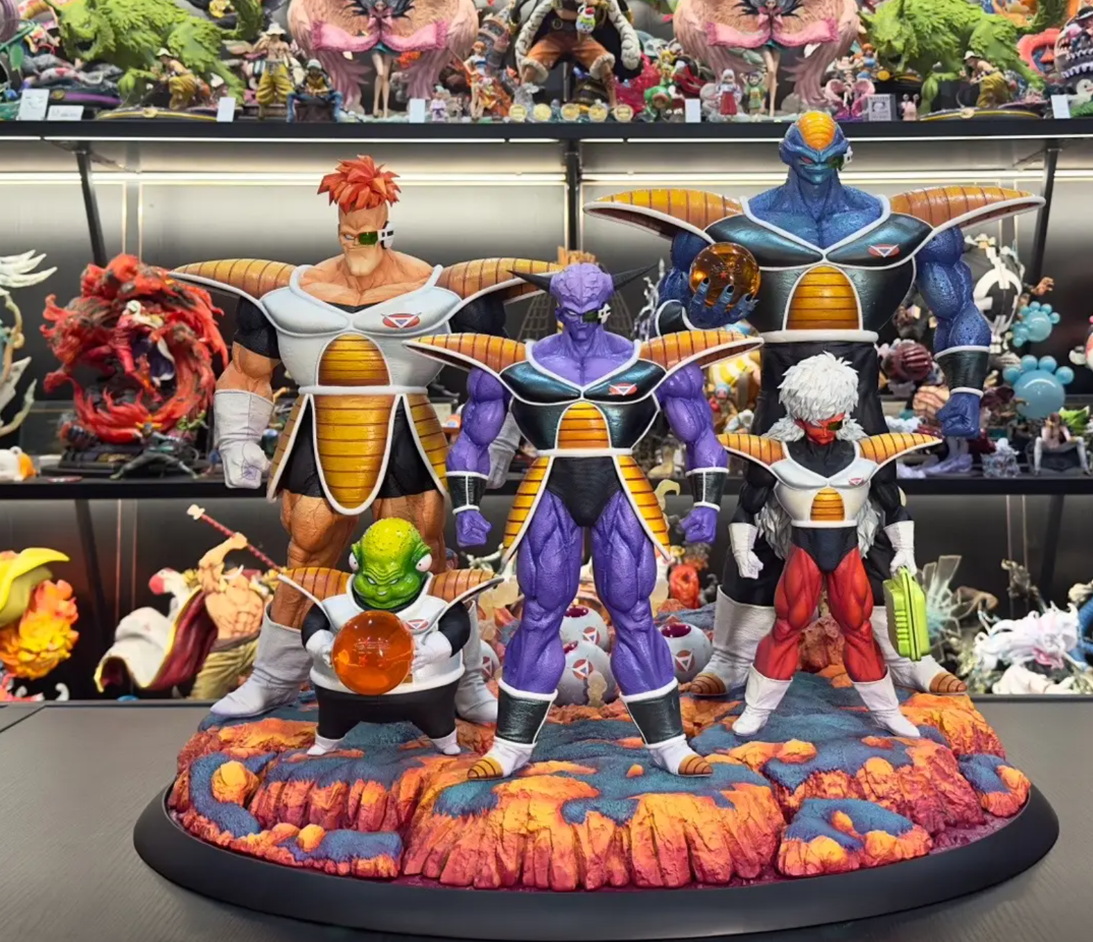 Dragon Ball White Hole Studio Special Ginyu Forces Resin Dragon Ball White Hole Studio Special Ginyu Forces Resin