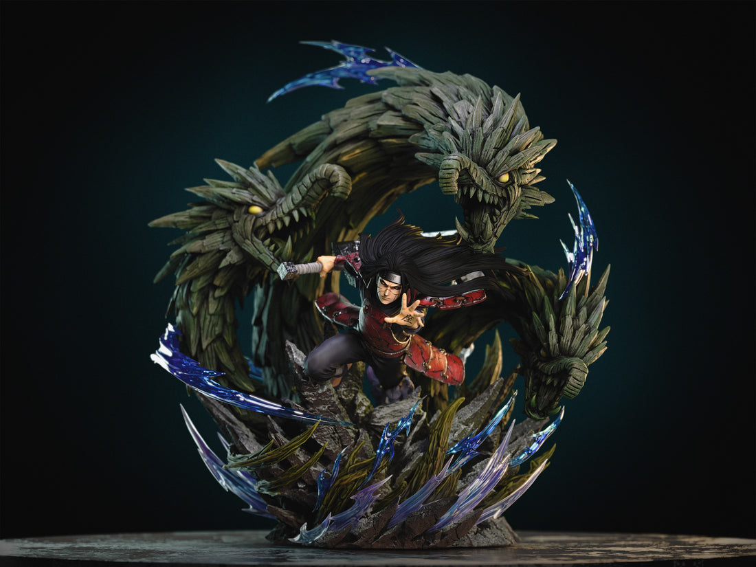Naruto Mu Ye Studio Senju Hashirama Resin Statue
