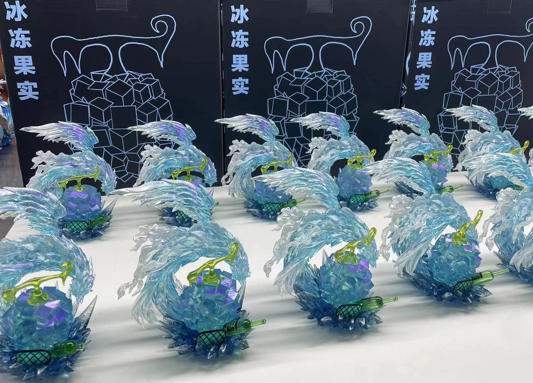 One Piece UNO Studio Hie Hie no Mi Fruit Resin Statue