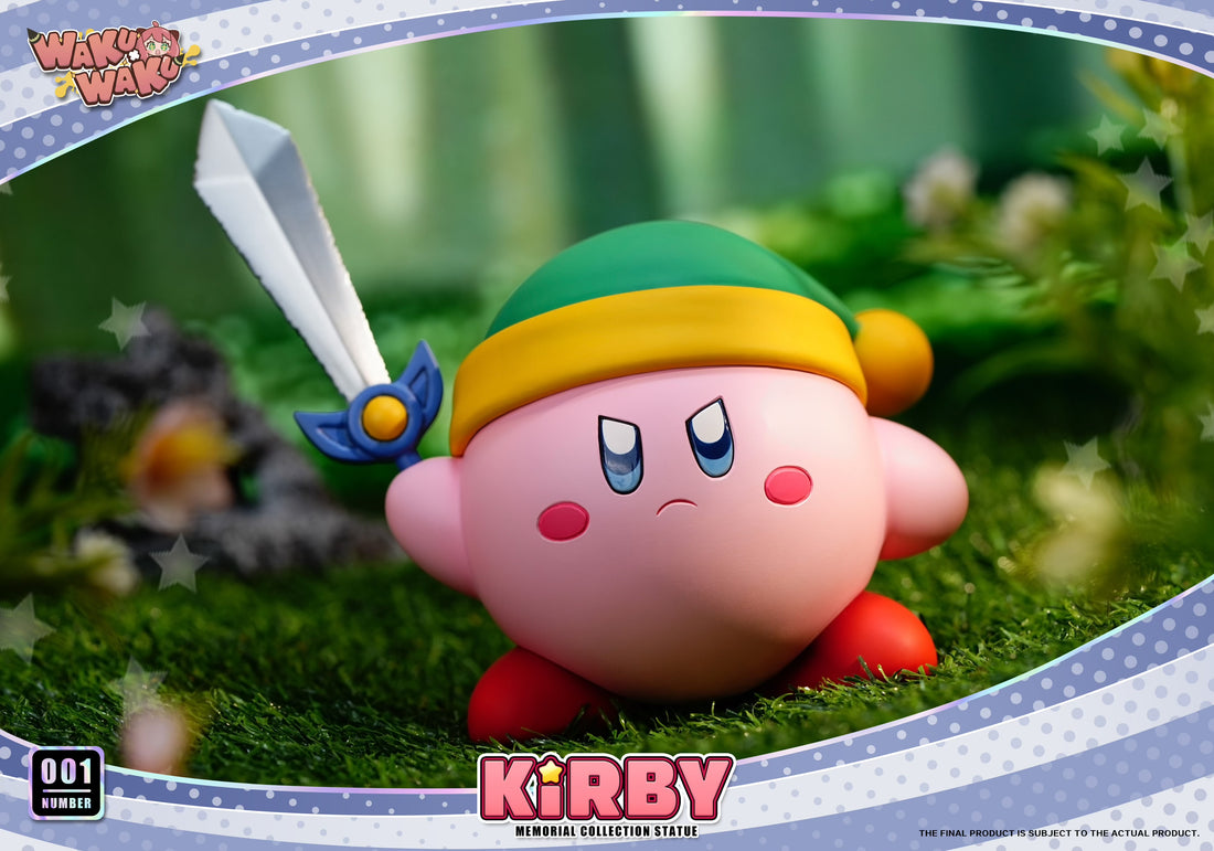 Kirby WakuWaku Studio Kirby Sword Form Resin Statue