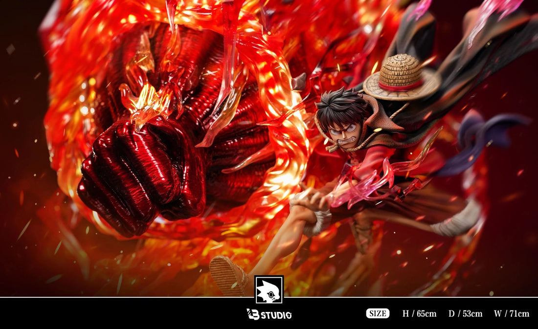 One Piece LB Studio Monkey D Luffy Red Roc Resin Statue