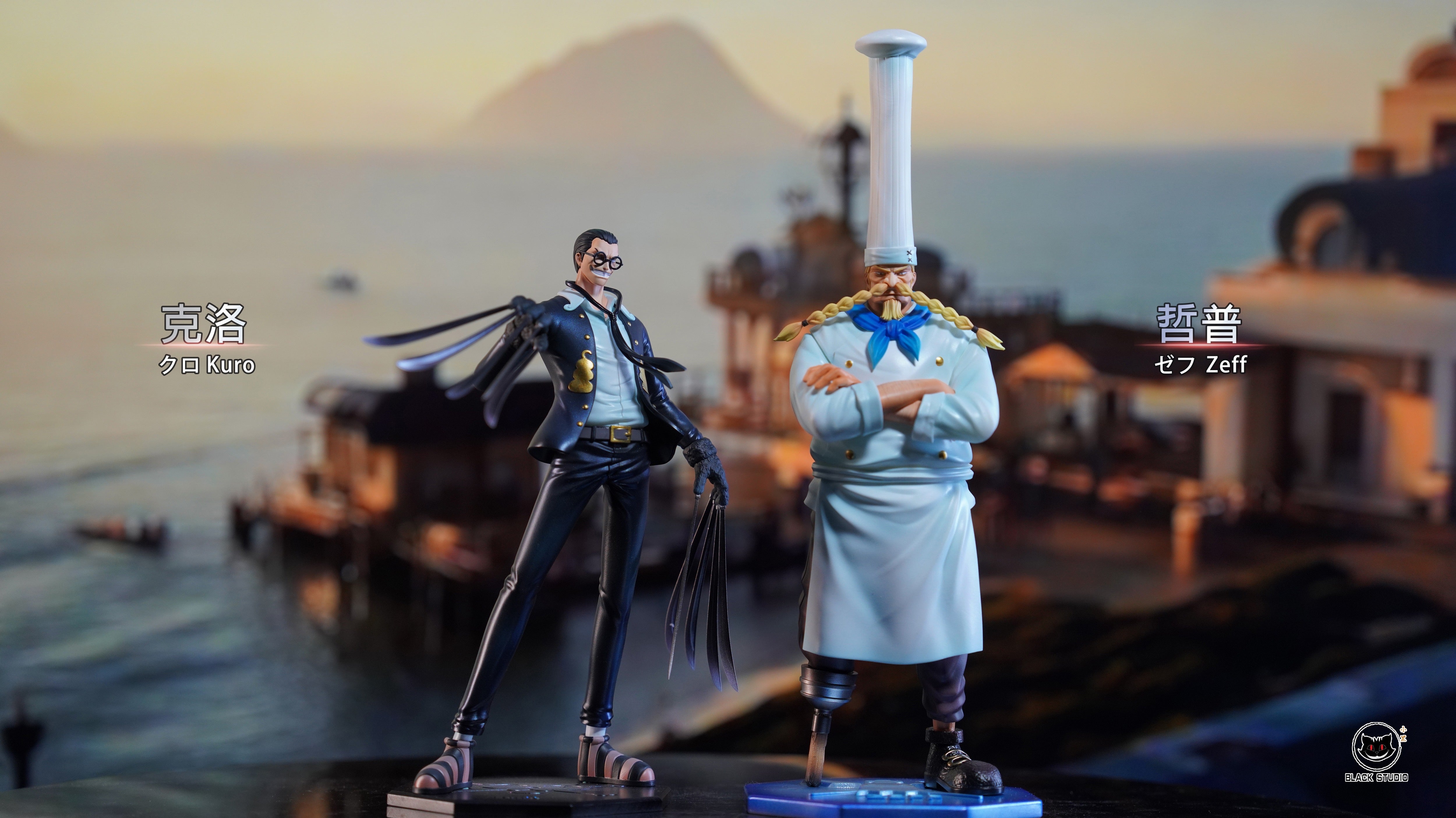 One Piece Black Studio Kuro x Zeff Resin Statue – ClubHouse