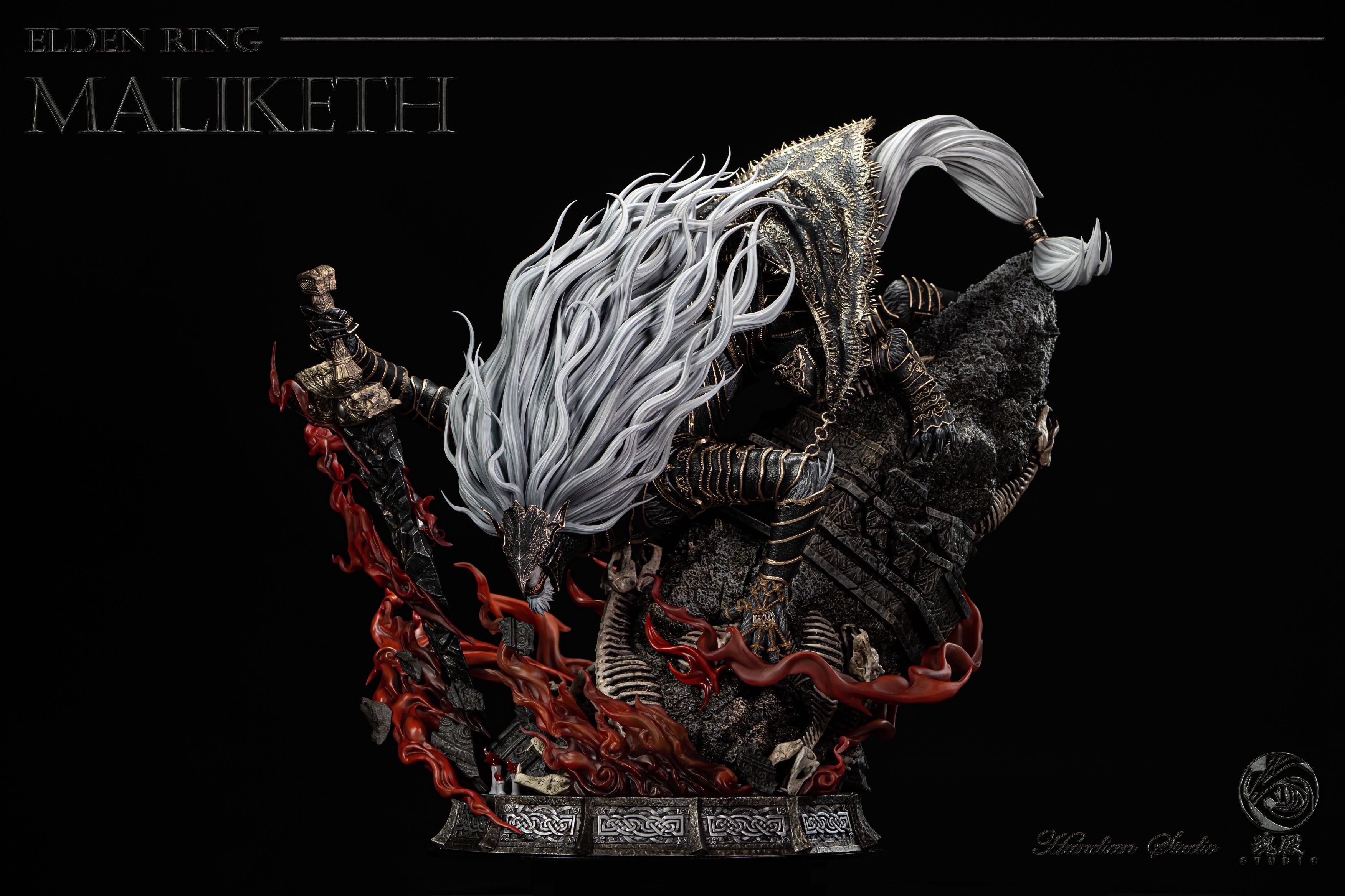 Elden Ring Hun Dian Studio Maliketh Black Sword Resin Statue [CHINA ST