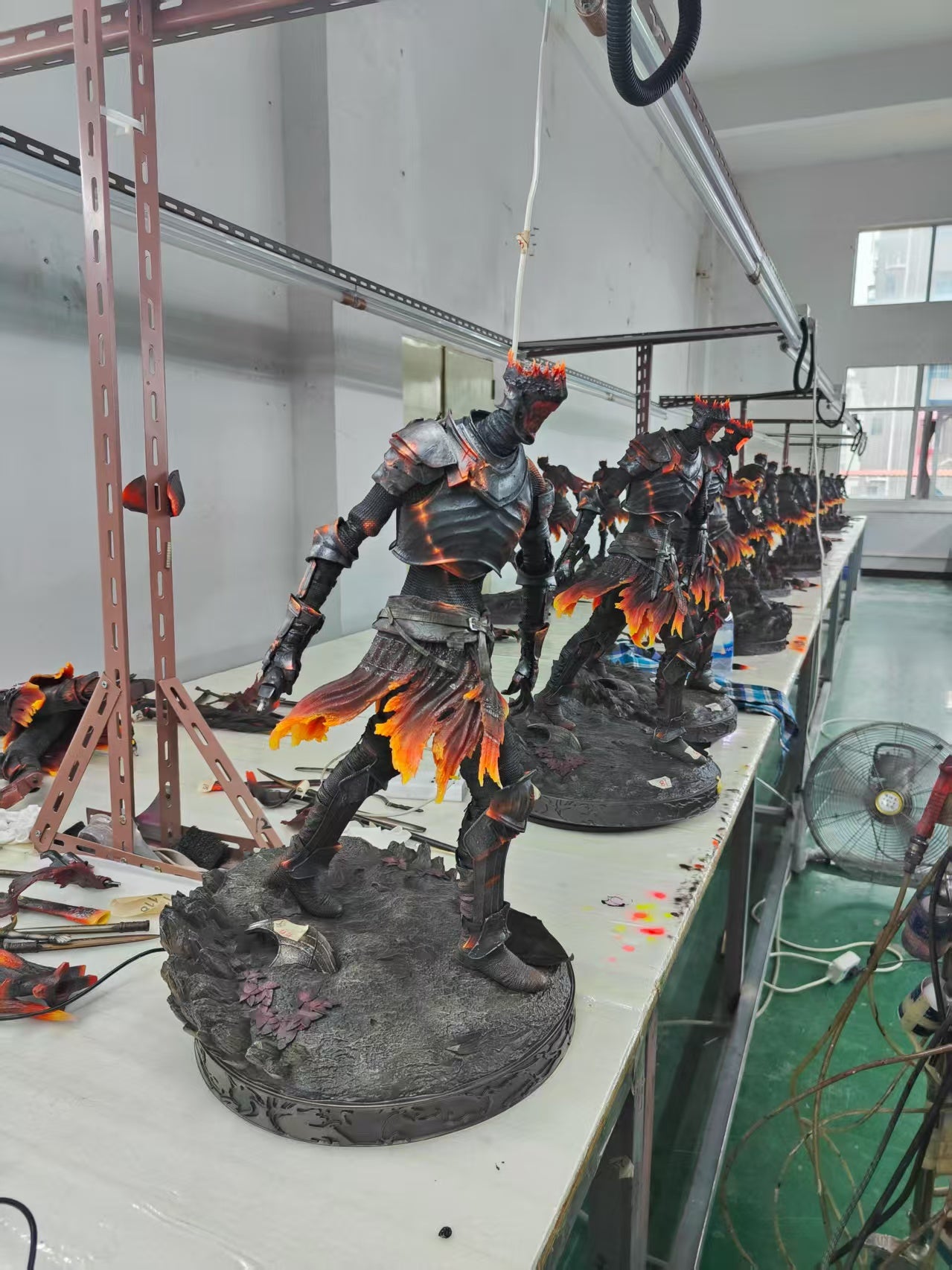 Dark Soul III Ashes Studio Souls of Cinder Resin Statue