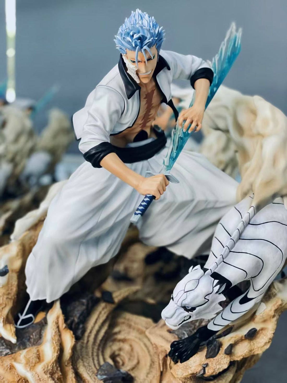 Bleach Unique Art Studio Grimmjow Jaegerjaques Licensed Resin Statue