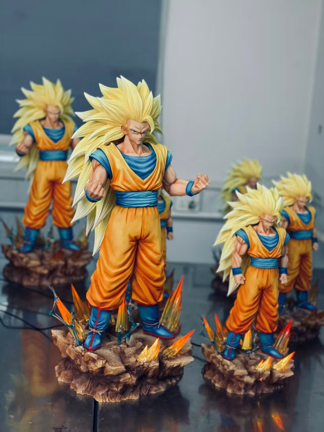 Dragon Ball Infinite Studio Goku SS3 Resin Statue