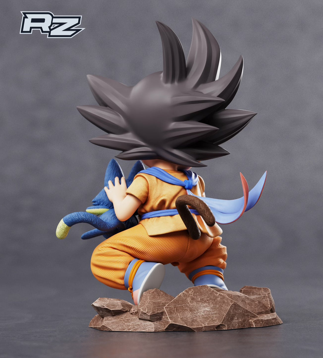Dragon Ball RZ Studio Goku x Puar Resin Statue