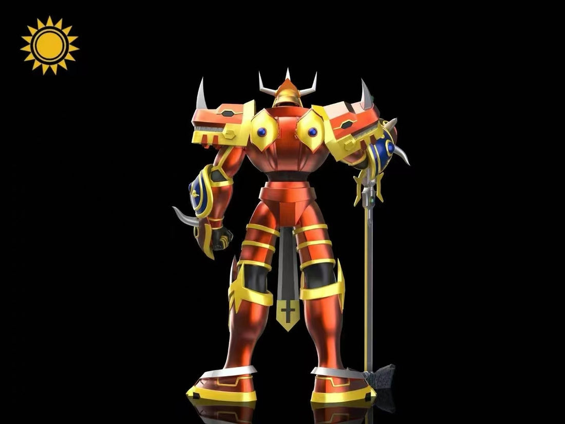 Digimon Suntoys Studio Kaiser Greymon Resin Statue