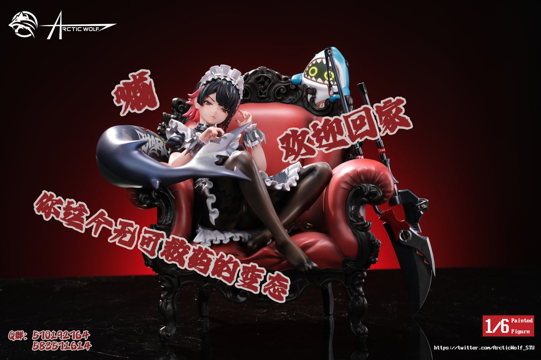 Zenless Zone Arctic Wolf Studio Ellen Joe Resin Statue