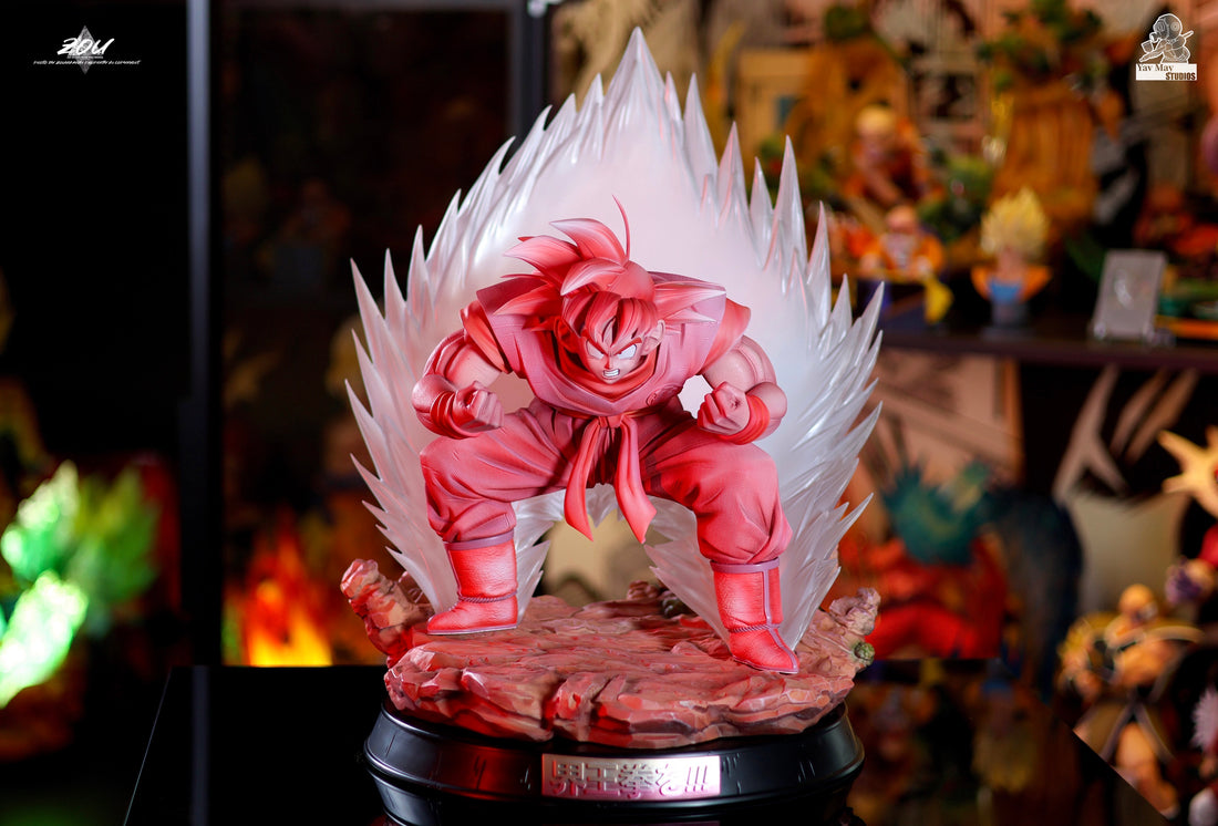 Dragon Ball Yav May x Real Studio Goku Kaioken Resin Statue