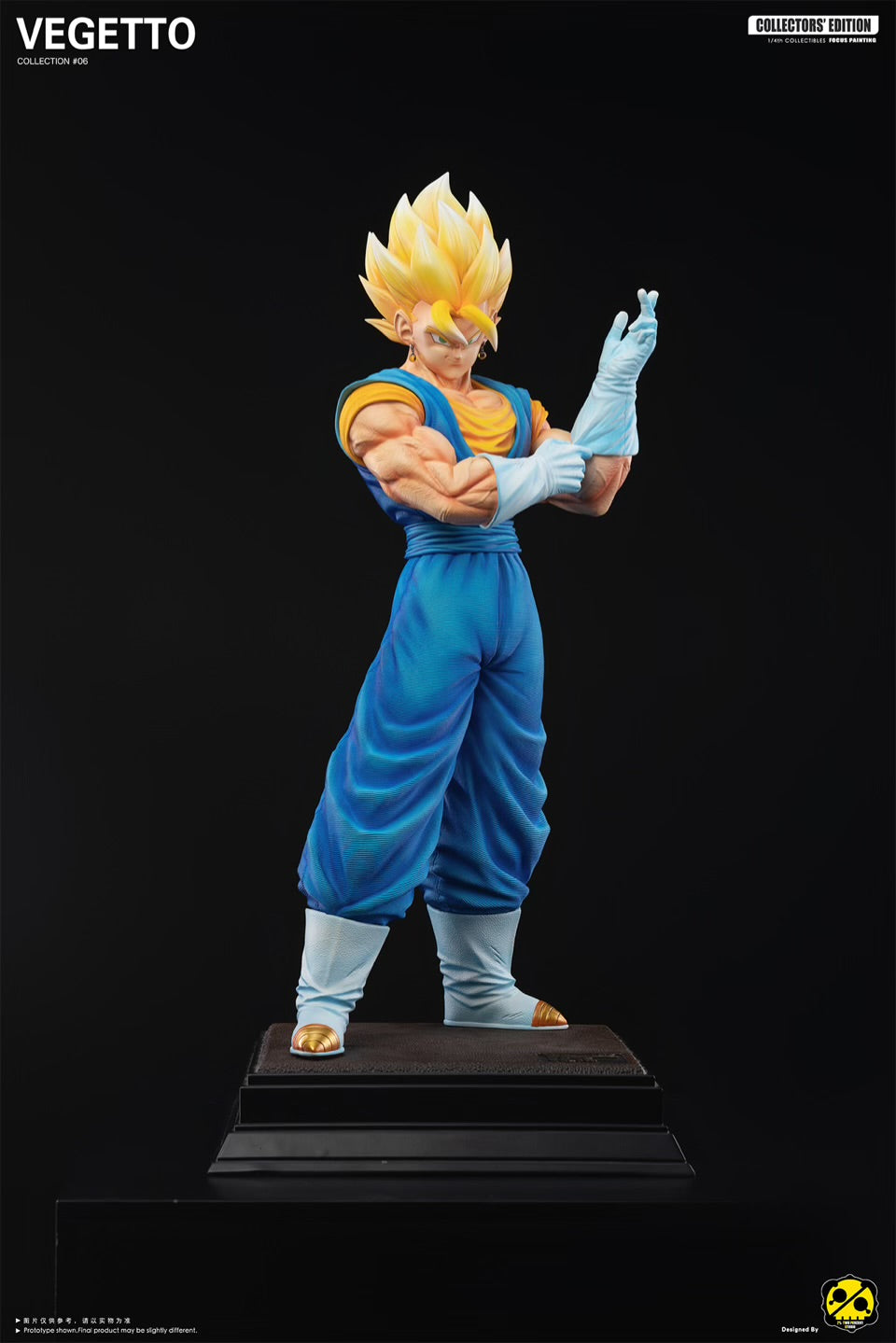 Dragon Ball 2% Studio Vegetto x Gogeta Resin Statue