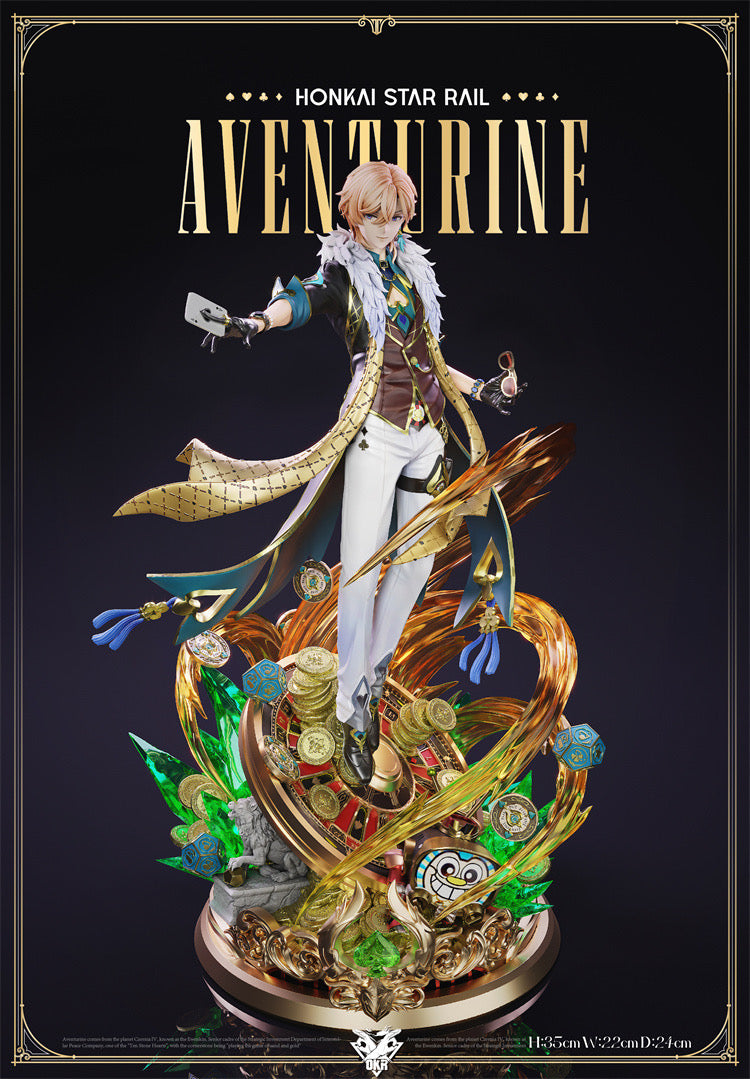 Honkai Star Rail OKR Studio Aventurine Resin Statue