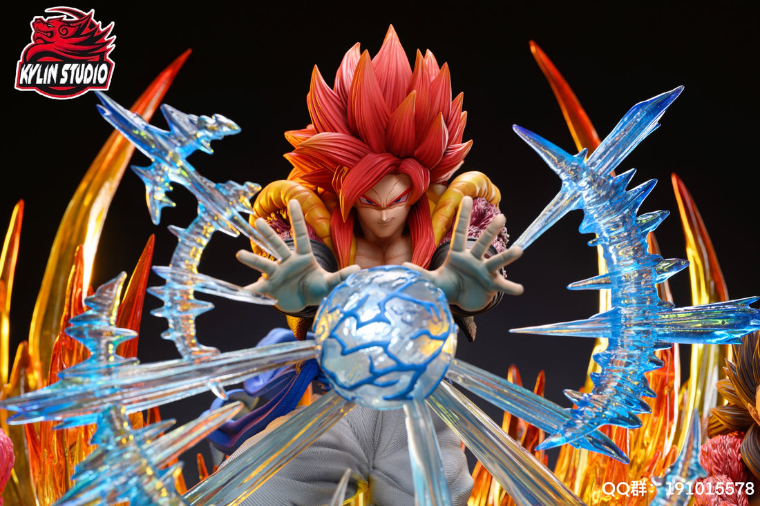 Dragon Ball Kylin Studio Super Saiyan 4 Gogeta Resin Statue