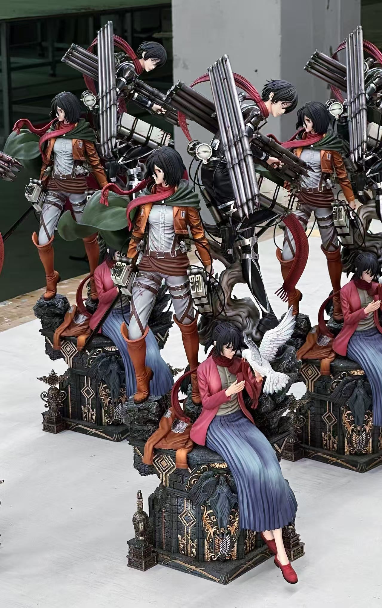Attack on Titan LC Studio Mikasa Memoirs – ClubHouse Statues