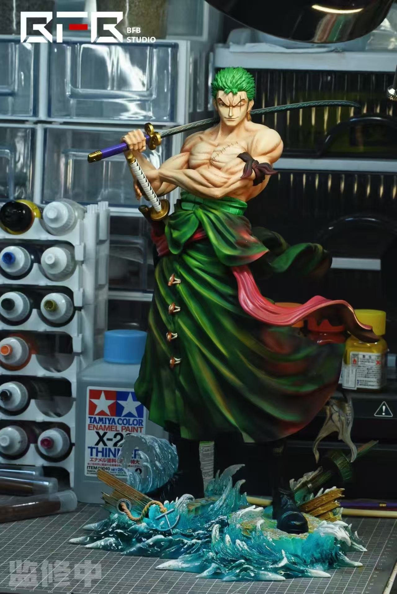 ワンピース RT 81266 One Piece BFB Studio Roronoa Zoro Resin Statue – ClubHouse Statues