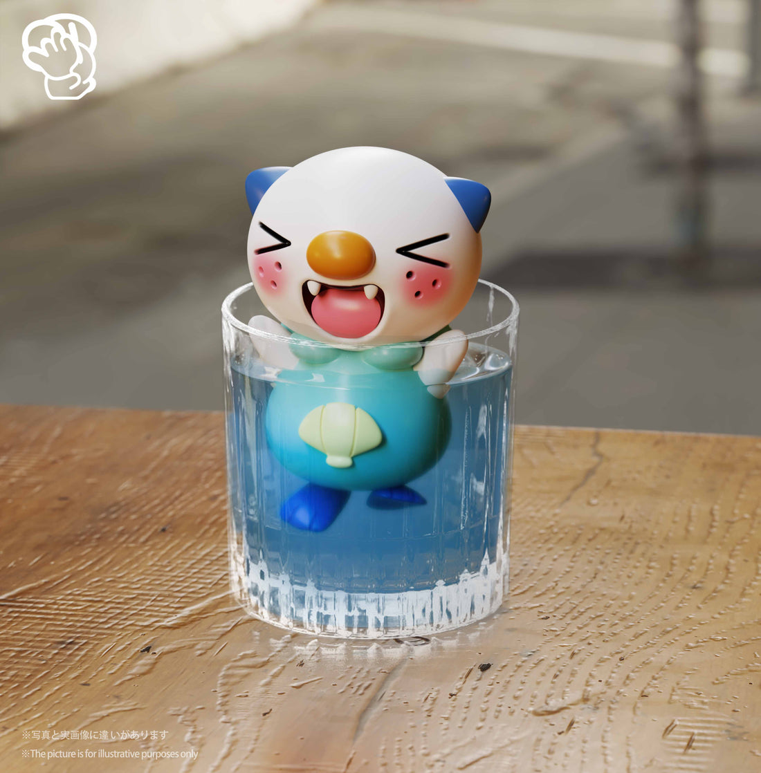 Pokemon Meng Wan Wu Studio Oshawott Resin Statue