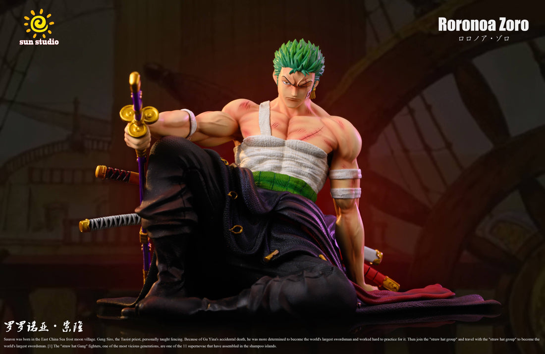 One Piece Sun Studio Zoro Resin Statue