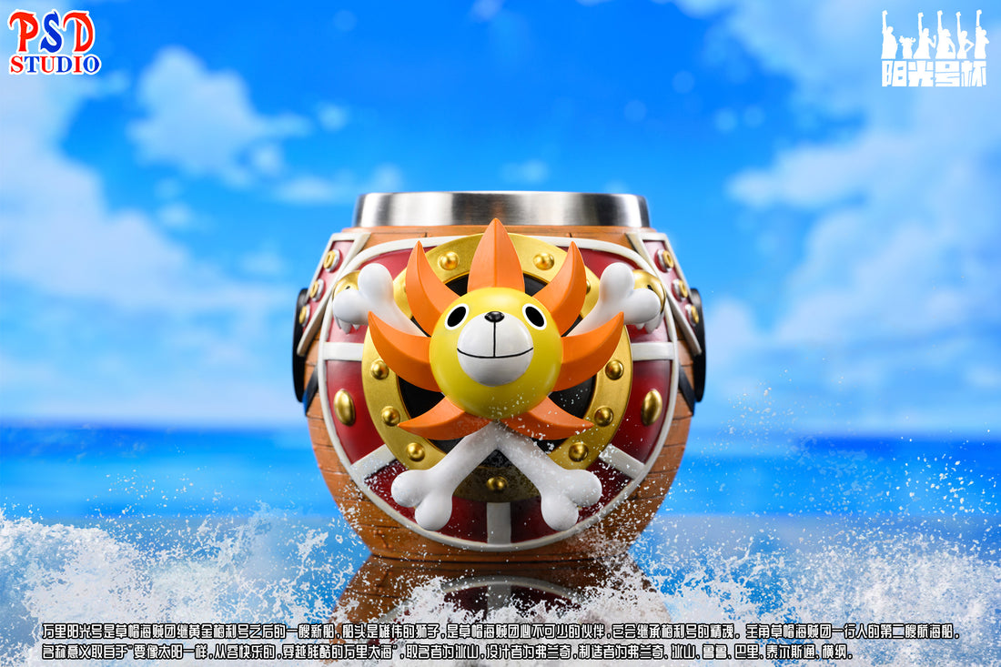One Piece PSD Studio Thousand Sunny Cup Resin Statue
