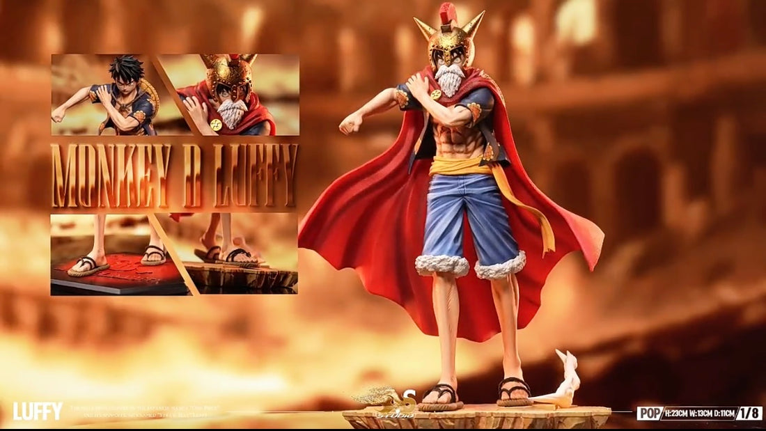 One Piece AS Studio Lucy x Monkey D. Luffy Resin Statue