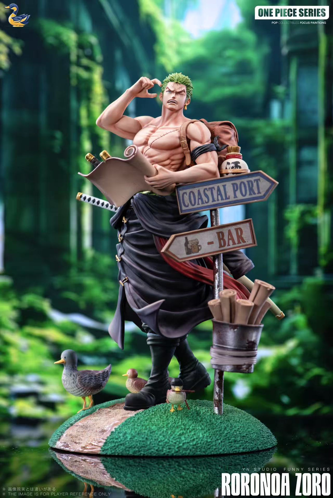 One Piece YN Studio Lost Roronoa Zoro Resin Statue