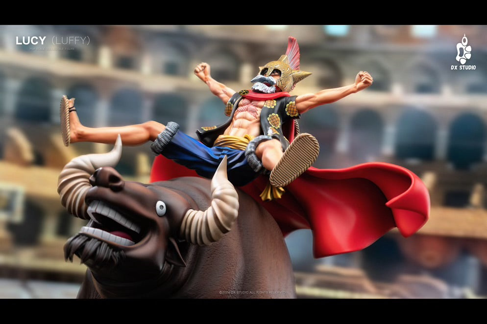 One Piece DX Studio Monkey D Luffy On A Bull Resin Statue