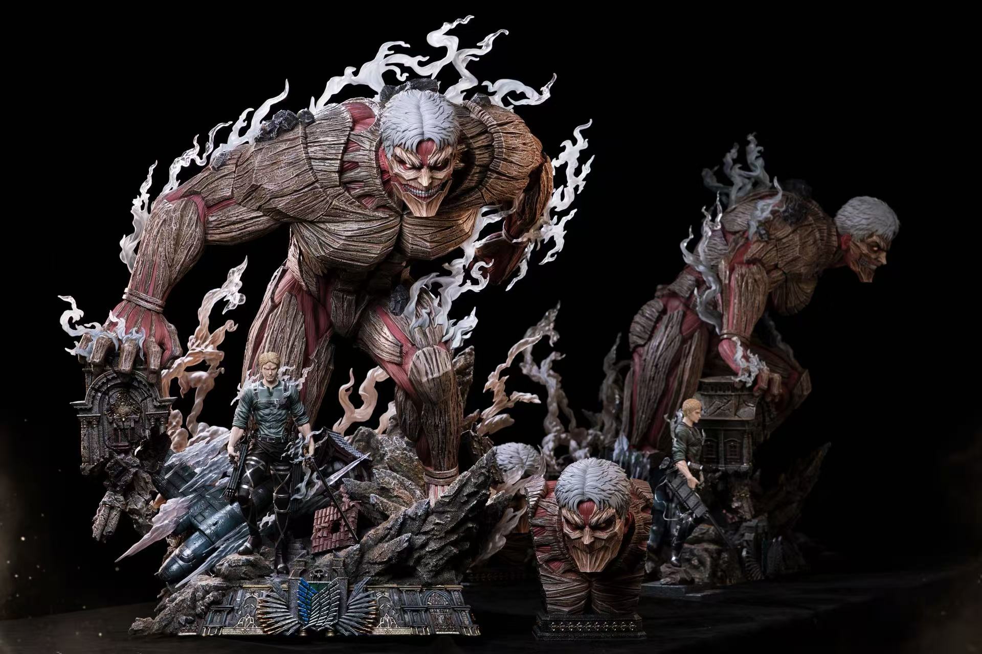 Attack On Titan Hertz Studio The Armored Titan x Reiner