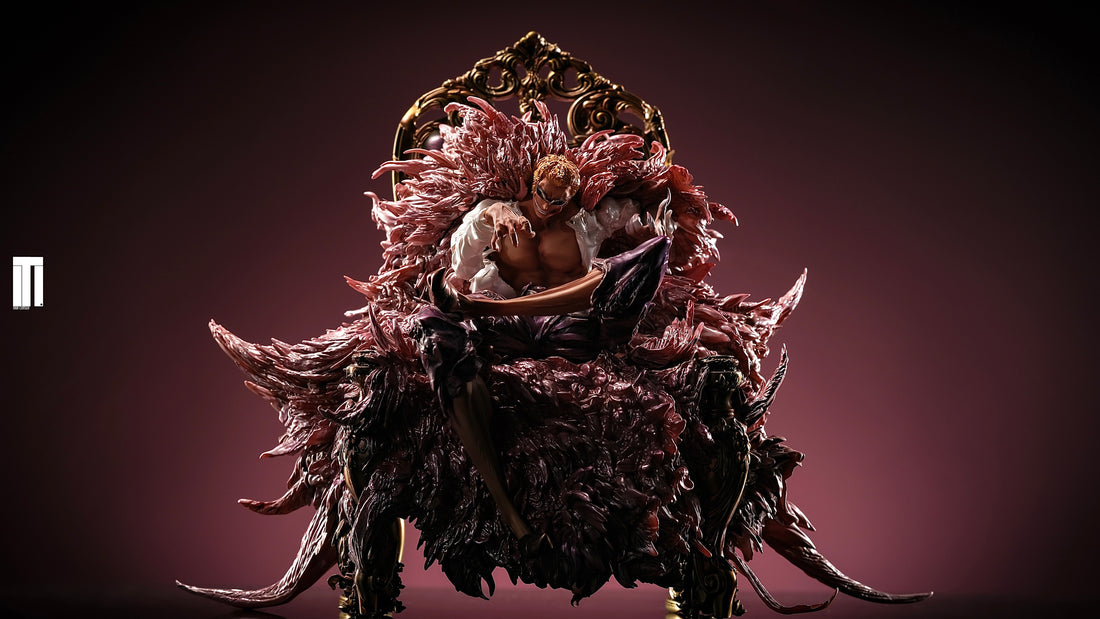 One Piece Iron Curtain Studio Doflamingo Resin Statue