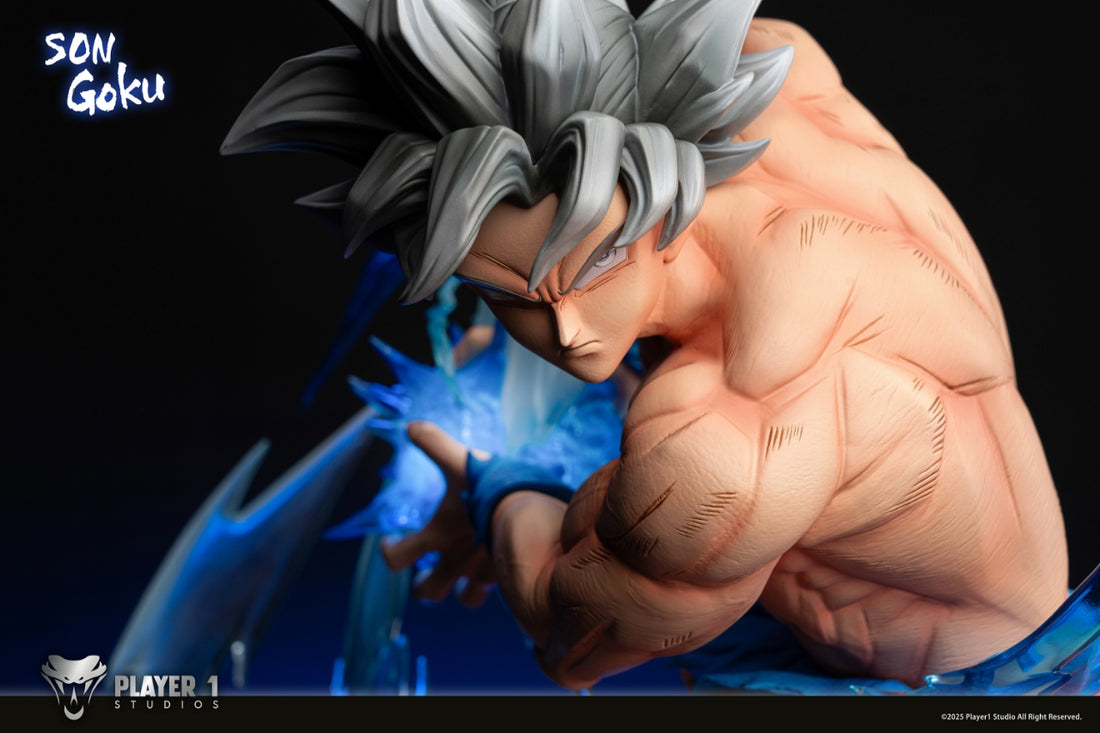 Dragon Ball Player 1 Studio Goku Master Ultra Instinct Resin Statue
