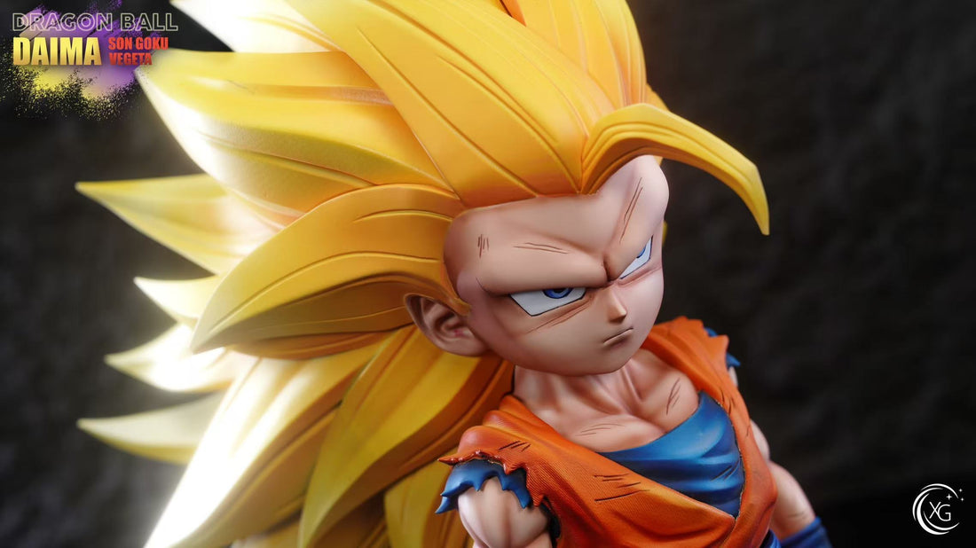 Dragon Ball XG Studio Daima Goku x Vegeta SSJ3 Resin Statue