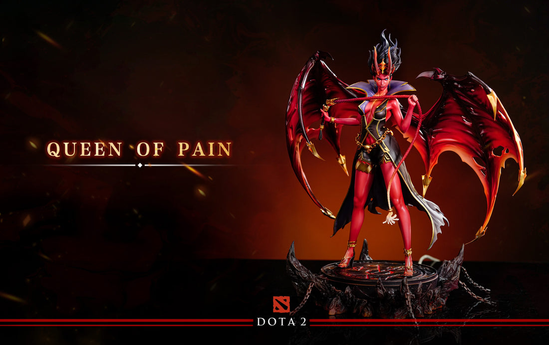 Dota 2 Perfect World Studio The Queen of Pain Licensed PVC Statue