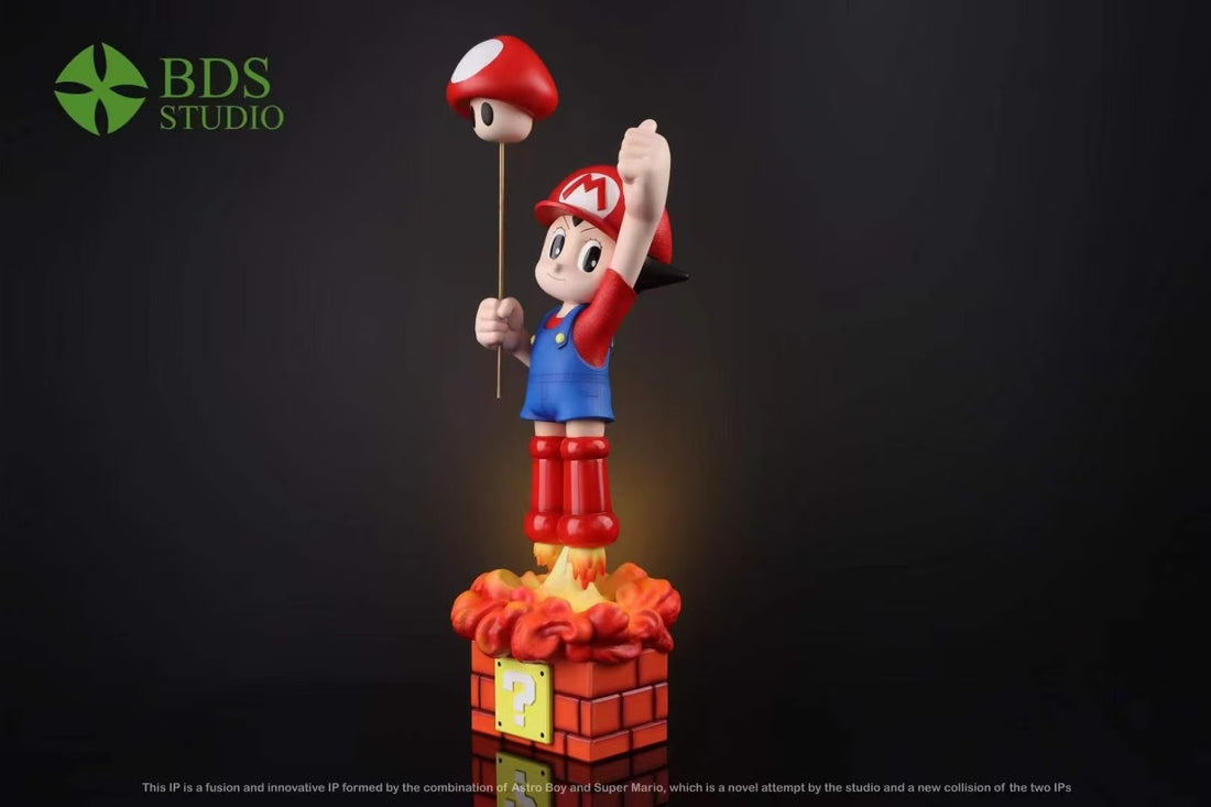 Astroboy BDS Studio Astro Boy Cosplay Mario Resin Statue