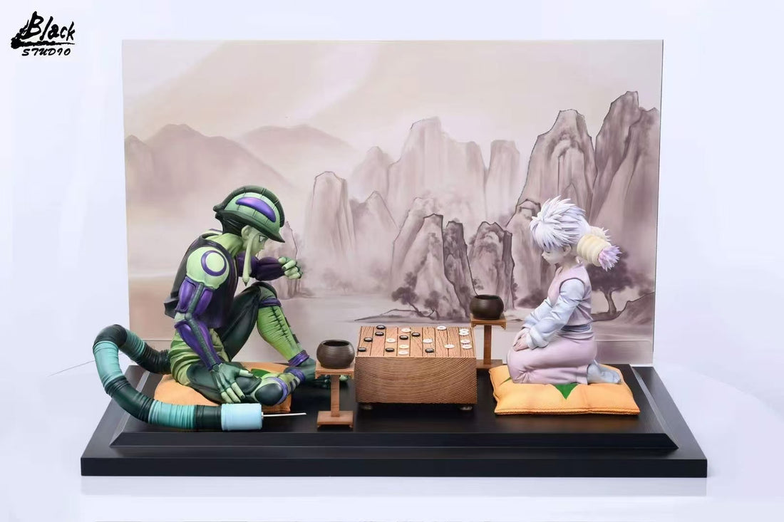 Hunter x Hunter Black Stone Studio Meruem Vs Komugi Resin Statue