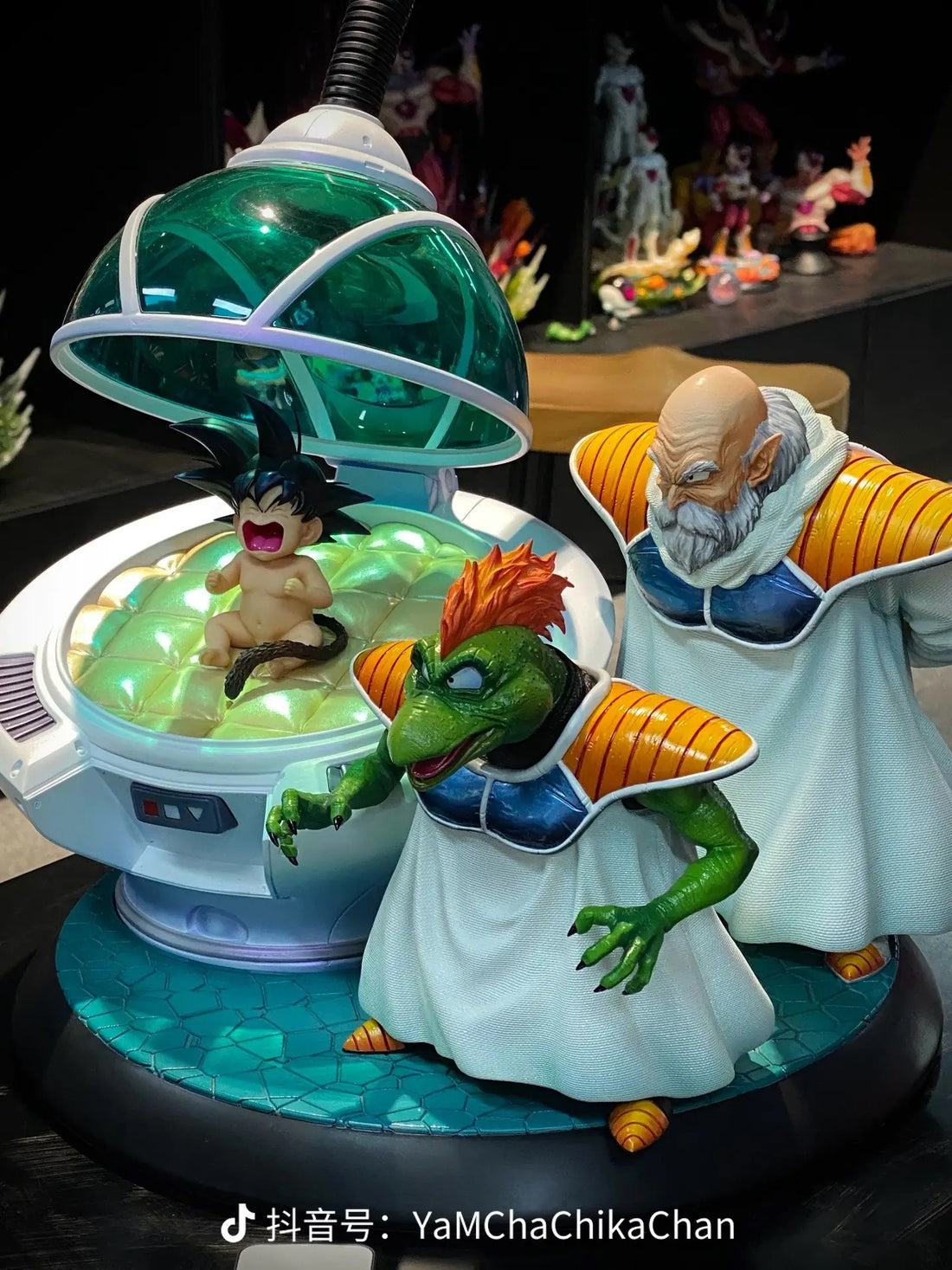 Dragon Ball White Hole Studio Baby Goku x Military Doctors Resin Statue