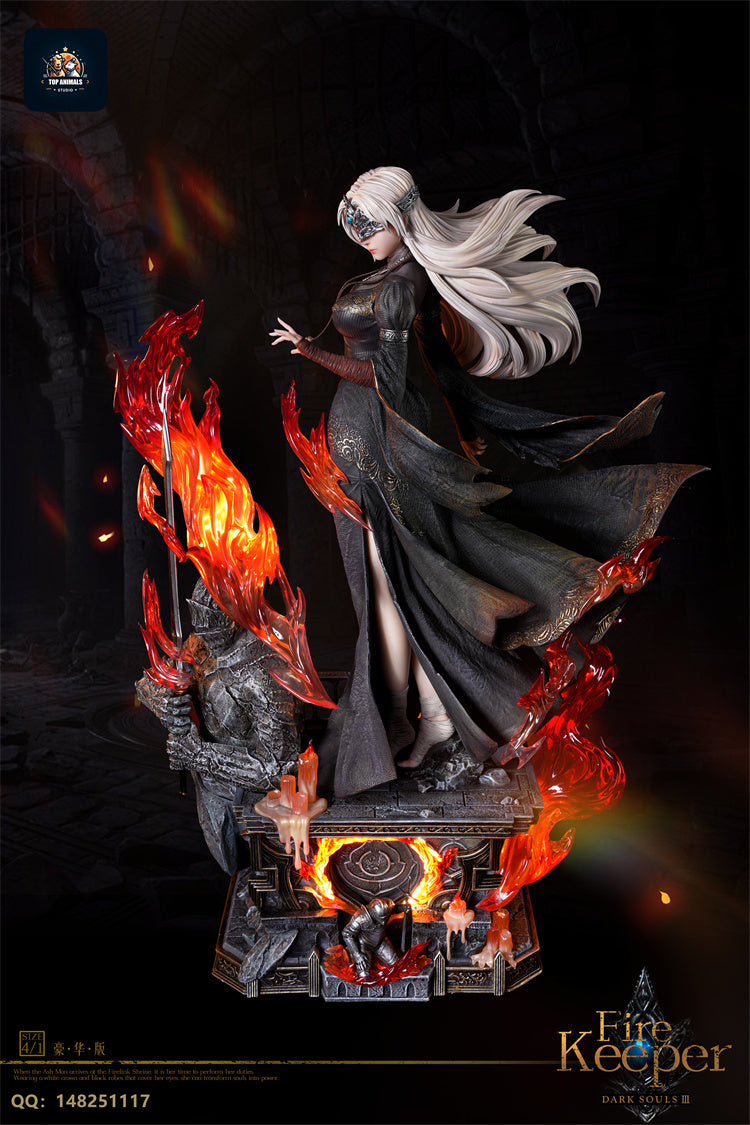 Dark Souls Top Animals Studio Fire Keeper Resin Statue